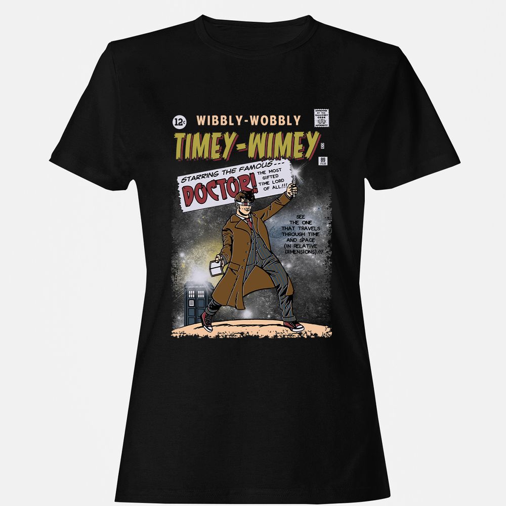 Women's T-Shirt - CE7KT7PV - Black - 1