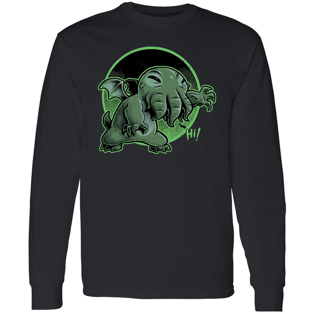 Long Sleeve T-Shirt - XXPVNCCG - Black - 1