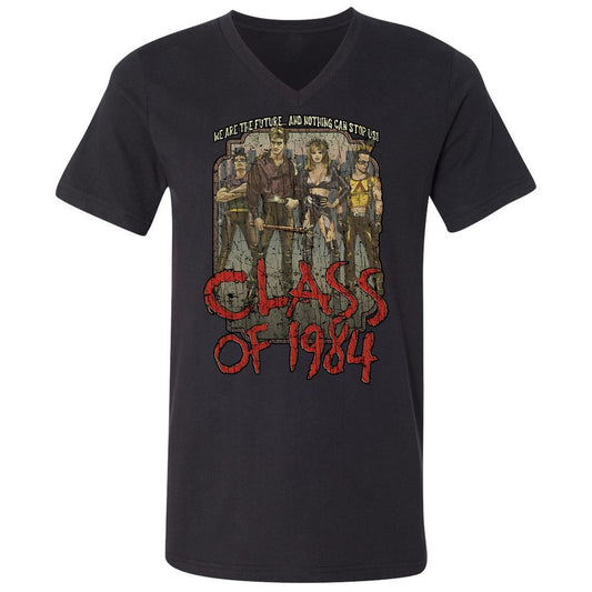 Unisex V-Neck T-Shirt - B639CDA3 - Black - 1