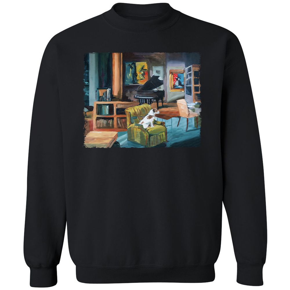 Classic Unisex Sweatshirt - F6C2893L - Black - 1