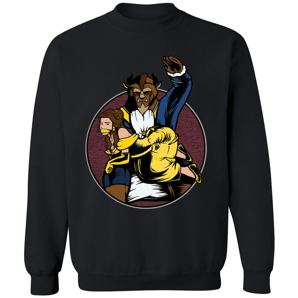 Classic Unisex Sweatshirt - 7QFS6G9R - Black - 1