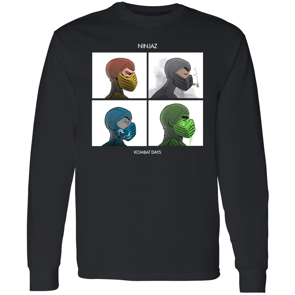 Long Sleeve T-Shirt - 62ZDAE5R - Black - 1