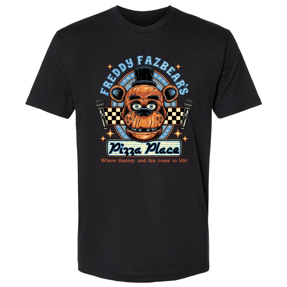 Premium Unisex T-Shirt - V2BE1DK8 - Black - 1