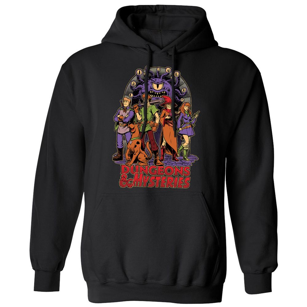 Classic Unisex Hoodie - ZSDKGQND - Black - 1