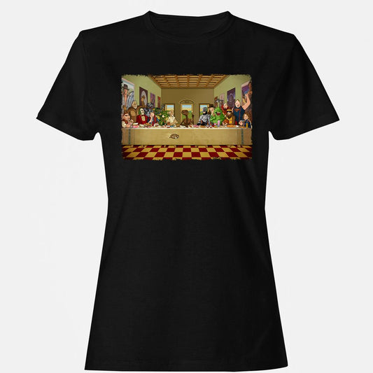 Women's T-Shirt - AXDVM9ZU - Black - 1