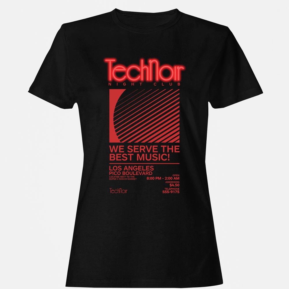 Women's T-Shirt - M1QJVQ8C - Black - 1