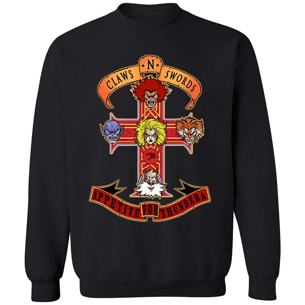 Classic Unisex Sweatshirt - WTQ5FQBU - Black - 1