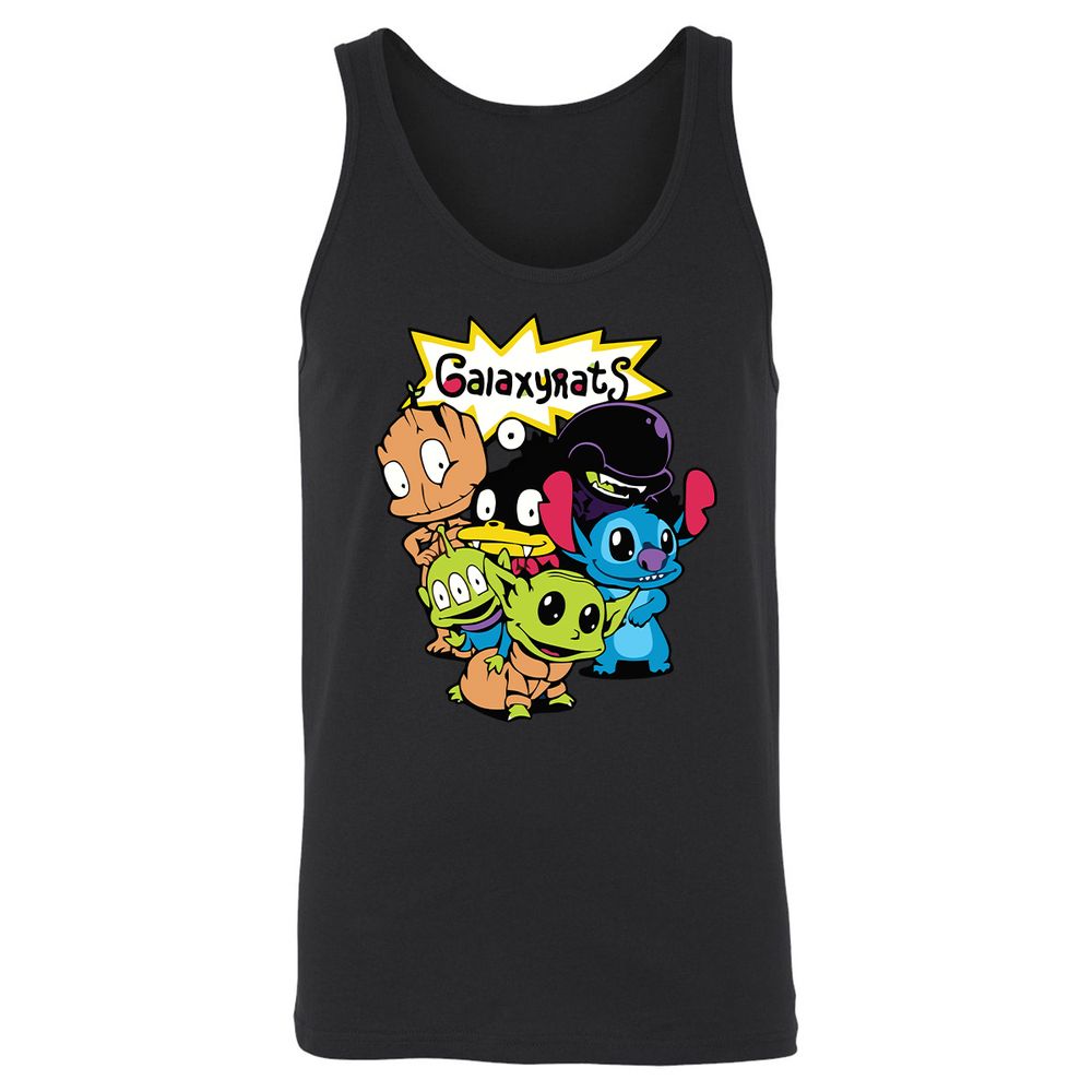 Unisex Jersey Tank - XQEVZ6R6 - Black - 1