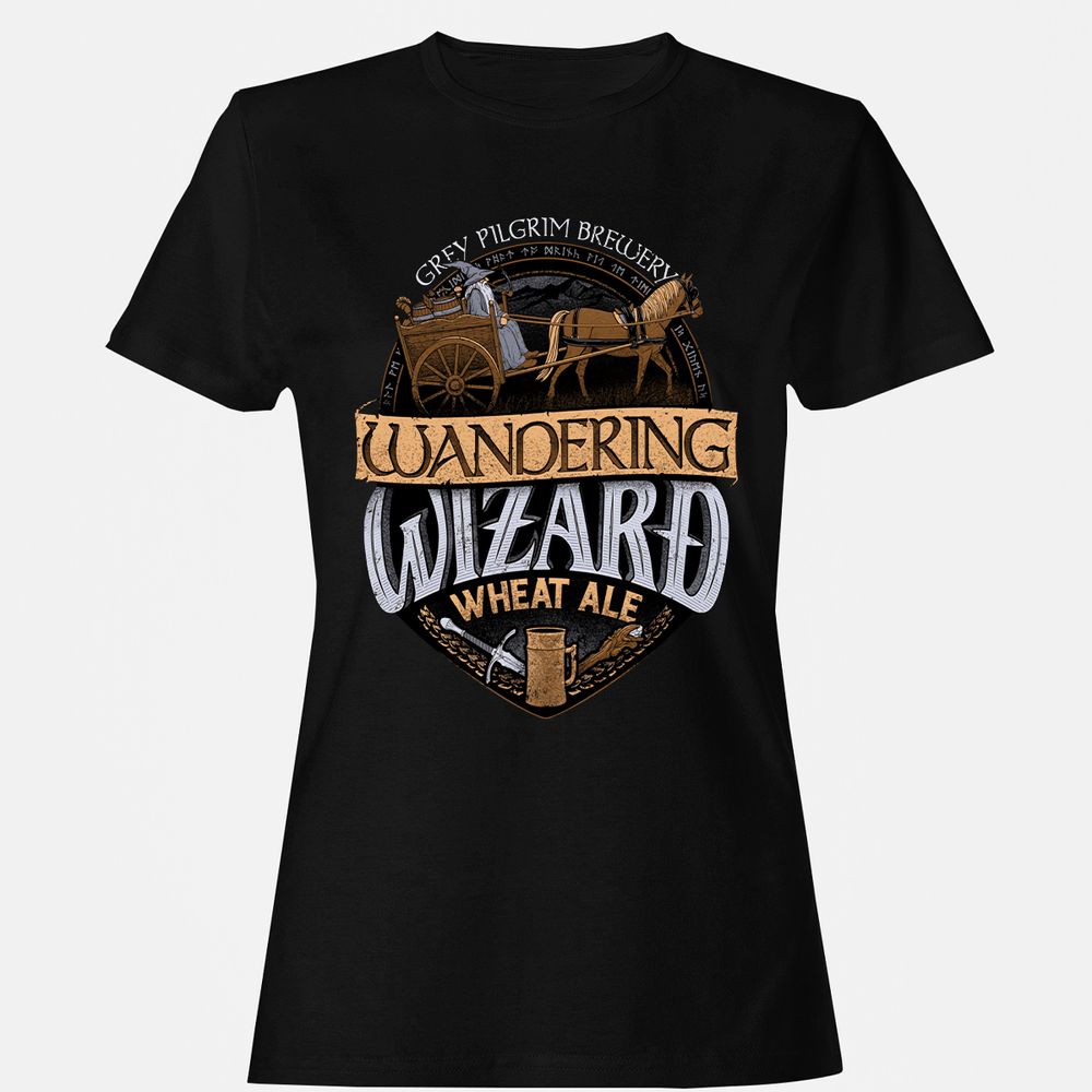 Women's T-Shirt - JFVQK8C4 - Black - 1
