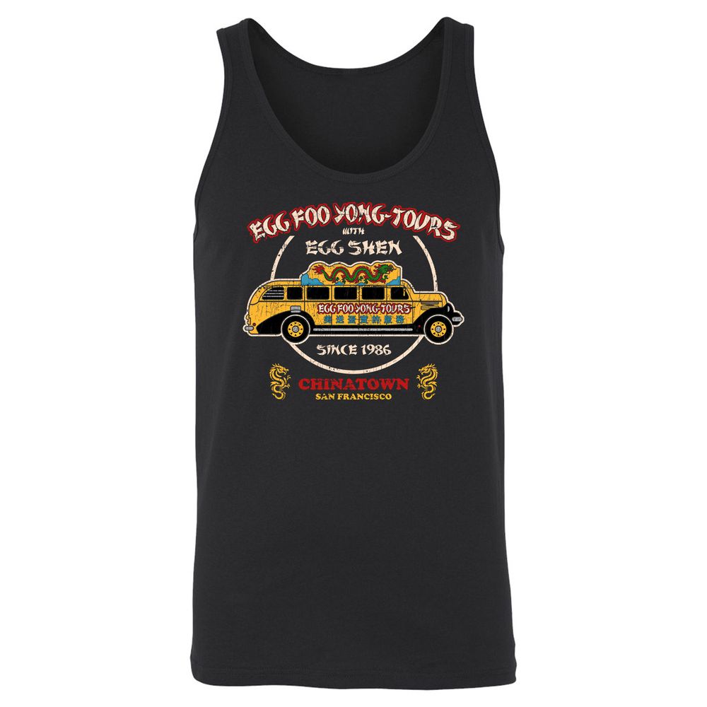 Unisex Jersey Tank - 5T5YT1MC - Black - 1