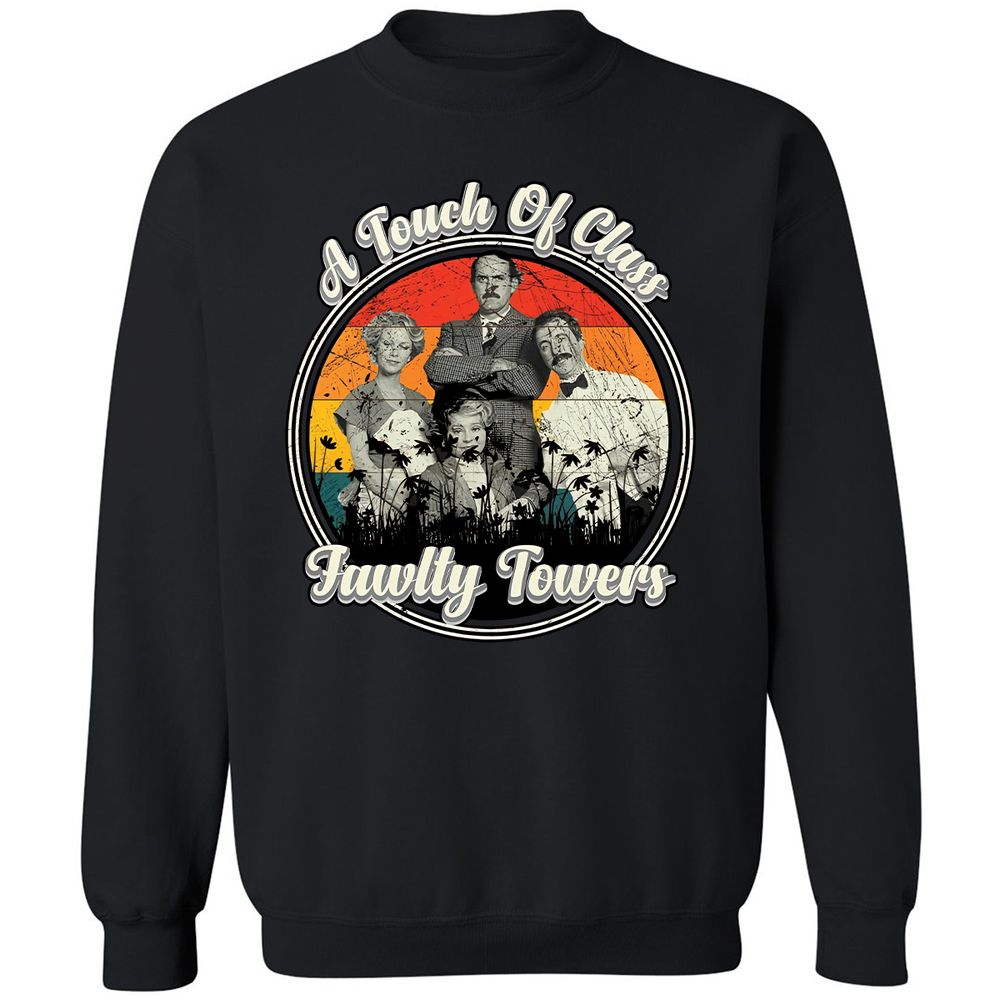 Classic Unisex Sweatshirt - R7LDJB86 - Black - 1