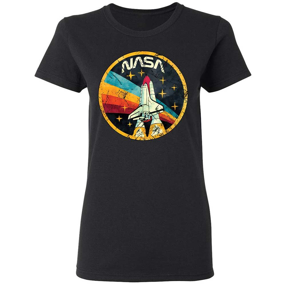 USA Space Agency Vintage Colors - Black - 1