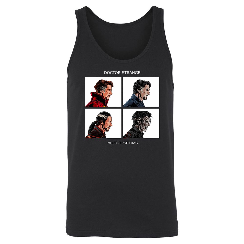 Unisex Jersey Tank - 4XDSR1E2 - Black - 1