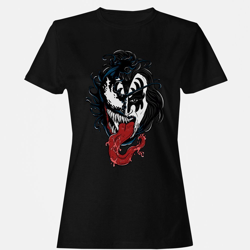 Women's T-Shirt - KR38WVFJ - Black - 1