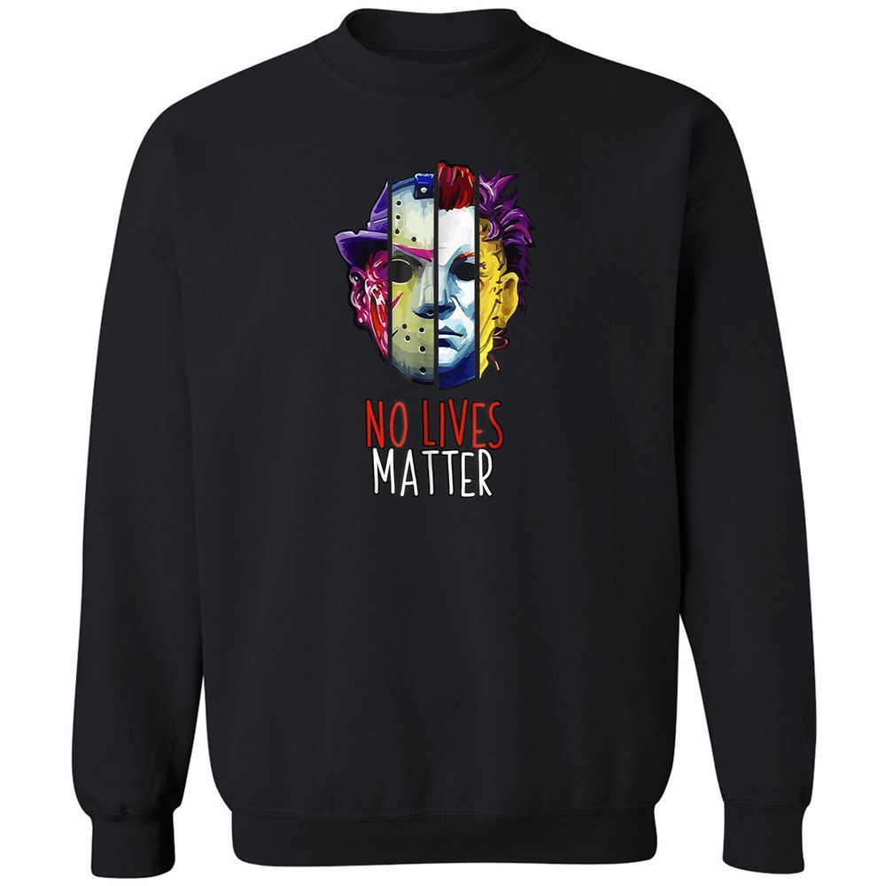 Classic Unisex Sweatshirt - UEDKJCZR - Black - 1