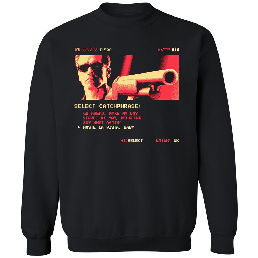 Classic Unisex Sweatshirt - GQDBRJ12 - Black - 1