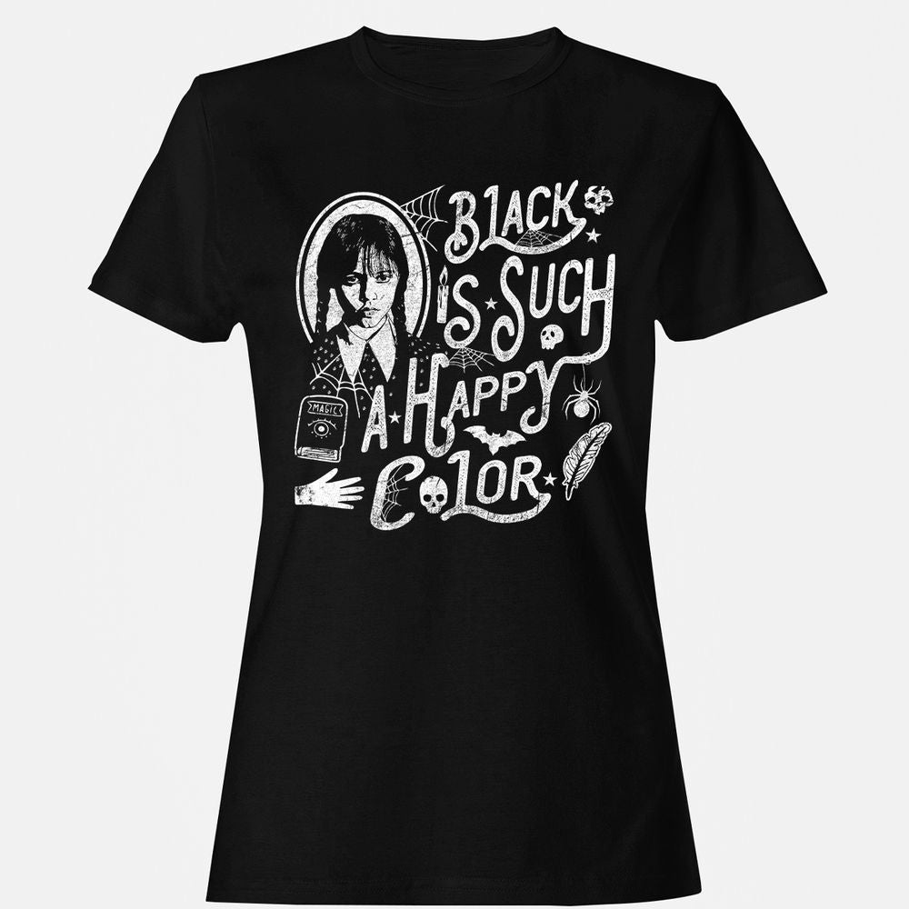 Women's T-Shirt - 7XTXK61E - Black - 1