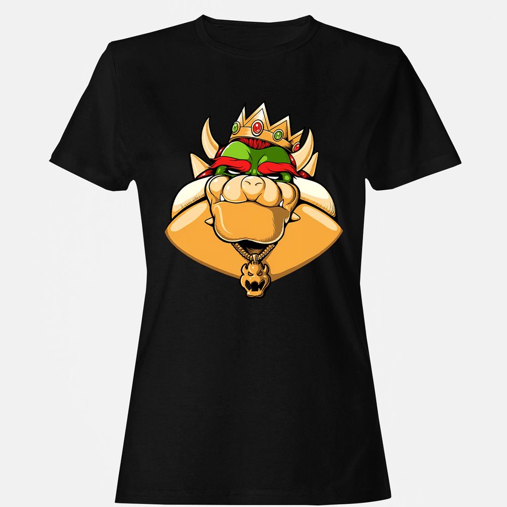 Women's T-Shirt - AHQUN8HD - Black - 1
