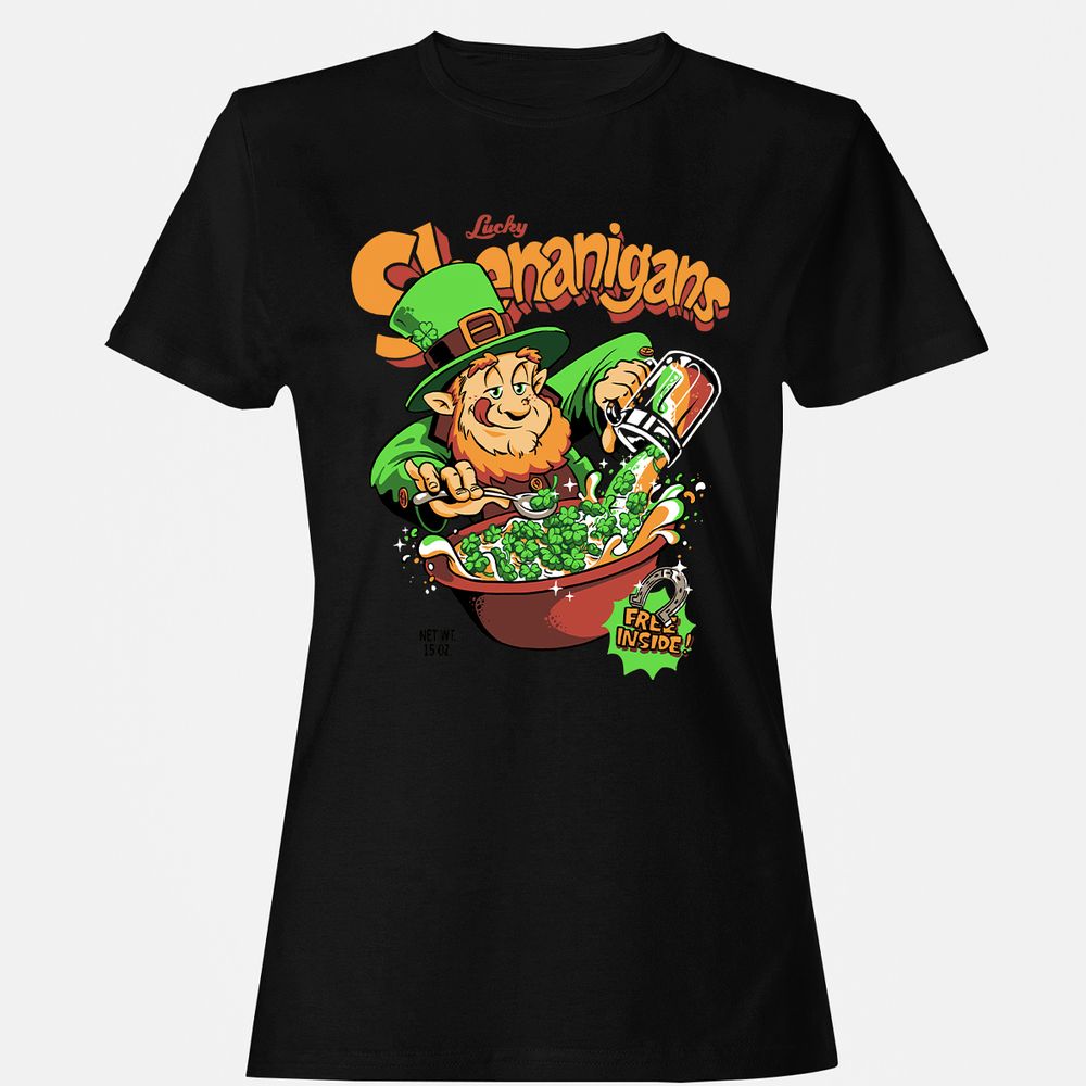 Women's T-Shirt - X7BDD7D6 - Black - 1