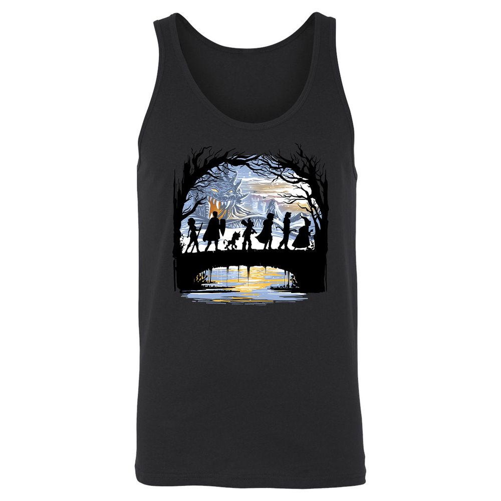 Unisex Jersey Tank - Y1VXQRZC - Black - 1