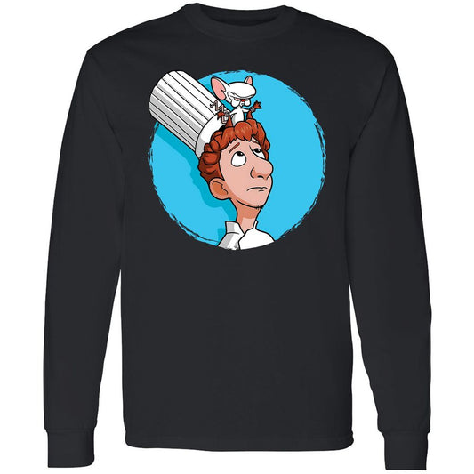 Long Sleeve T-Shirt - 1D4E92VK - Black - 1
