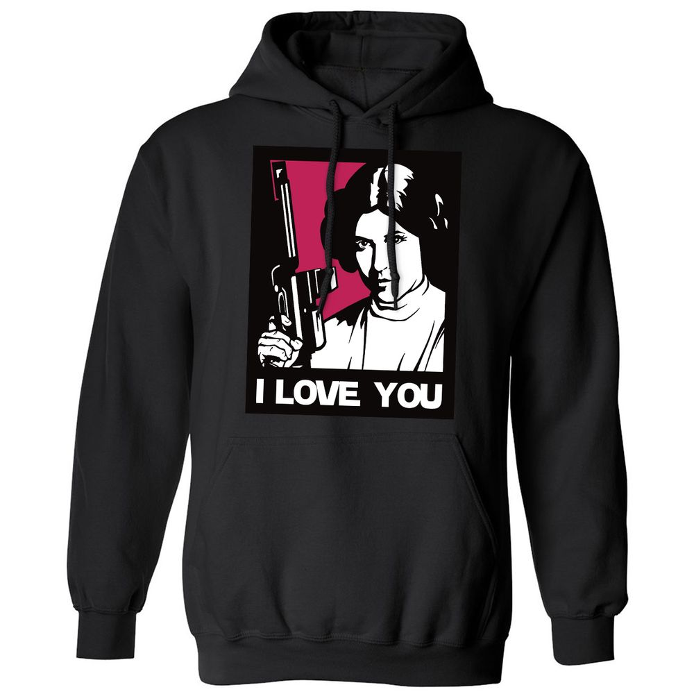 Classic Unisex Hoodie - L3XGSZ5A - Black - 1