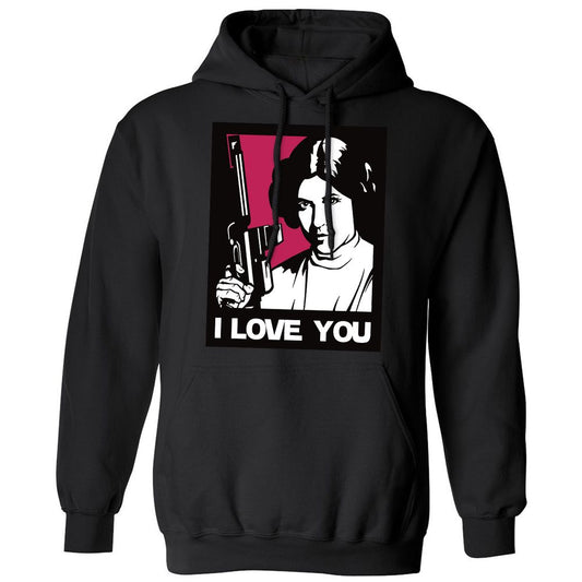 Classic Unisex Hoodie - L3XGSZ5A - Black - 1