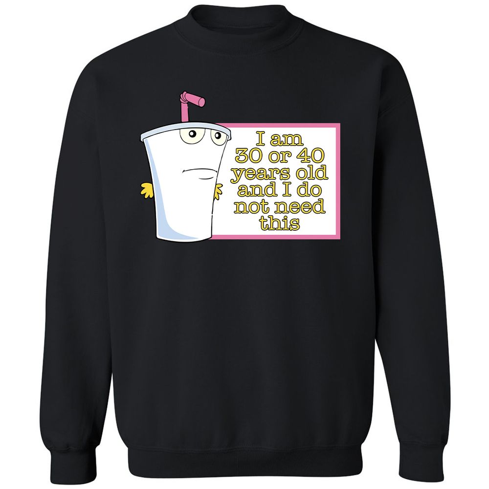 Classic Unisex Sweatshirt - RPN7D8RX - Black - 1