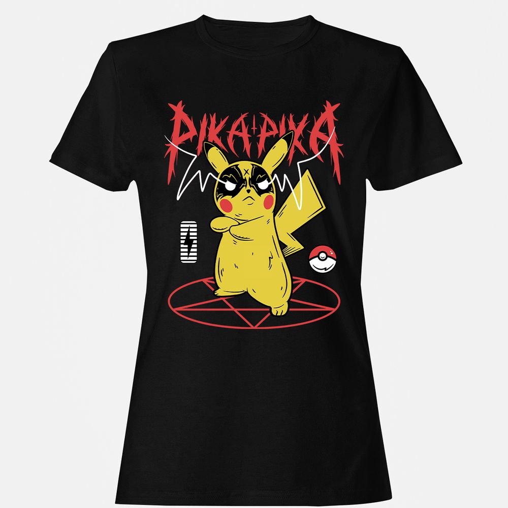 Women's T-Shirt - VC4TUUDT - Black - 1