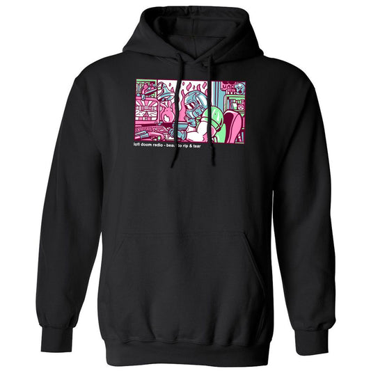 Classic Unisex Hoodie - E7NZ3N2S - Black - 1