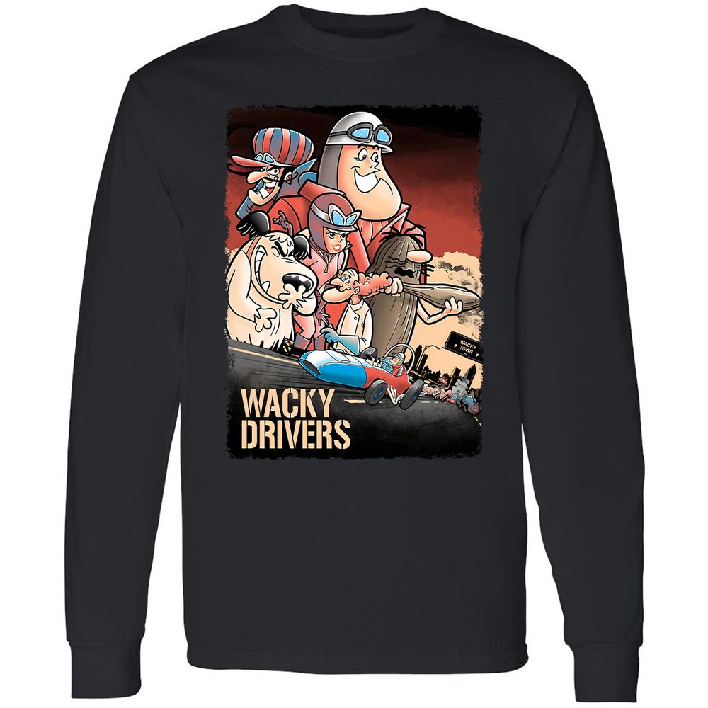 Long Sleeve T-Shirt - GTZ8Y2JX - Black - 1