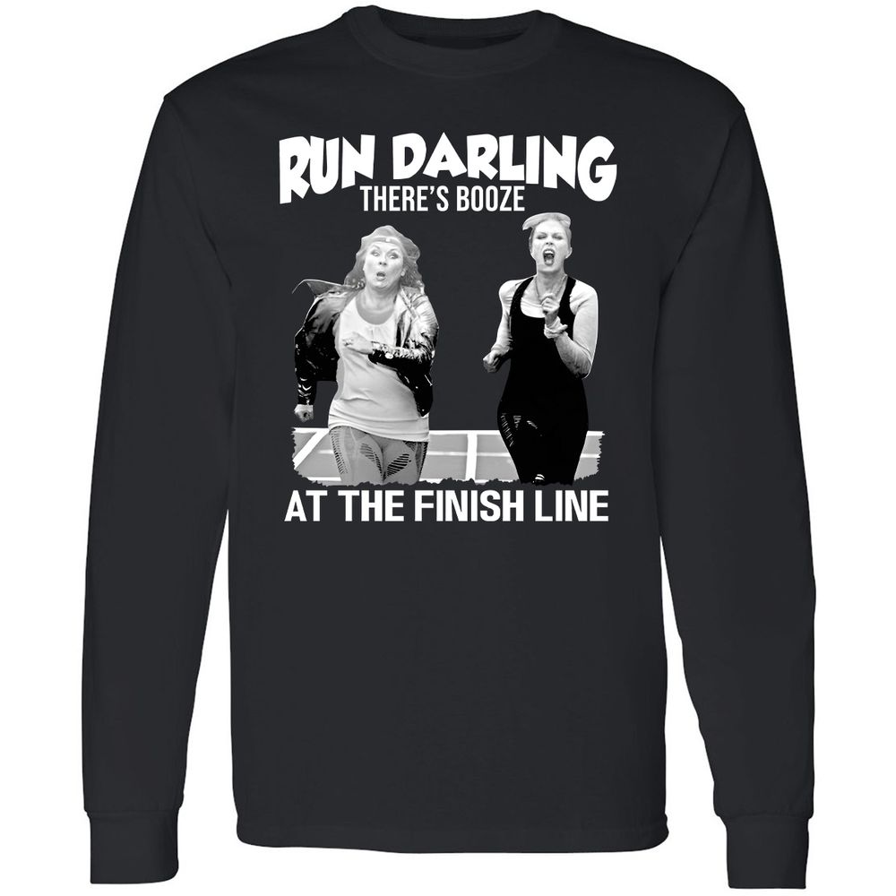 Run Darling Long Sleeve T-Shirt - Black - 1