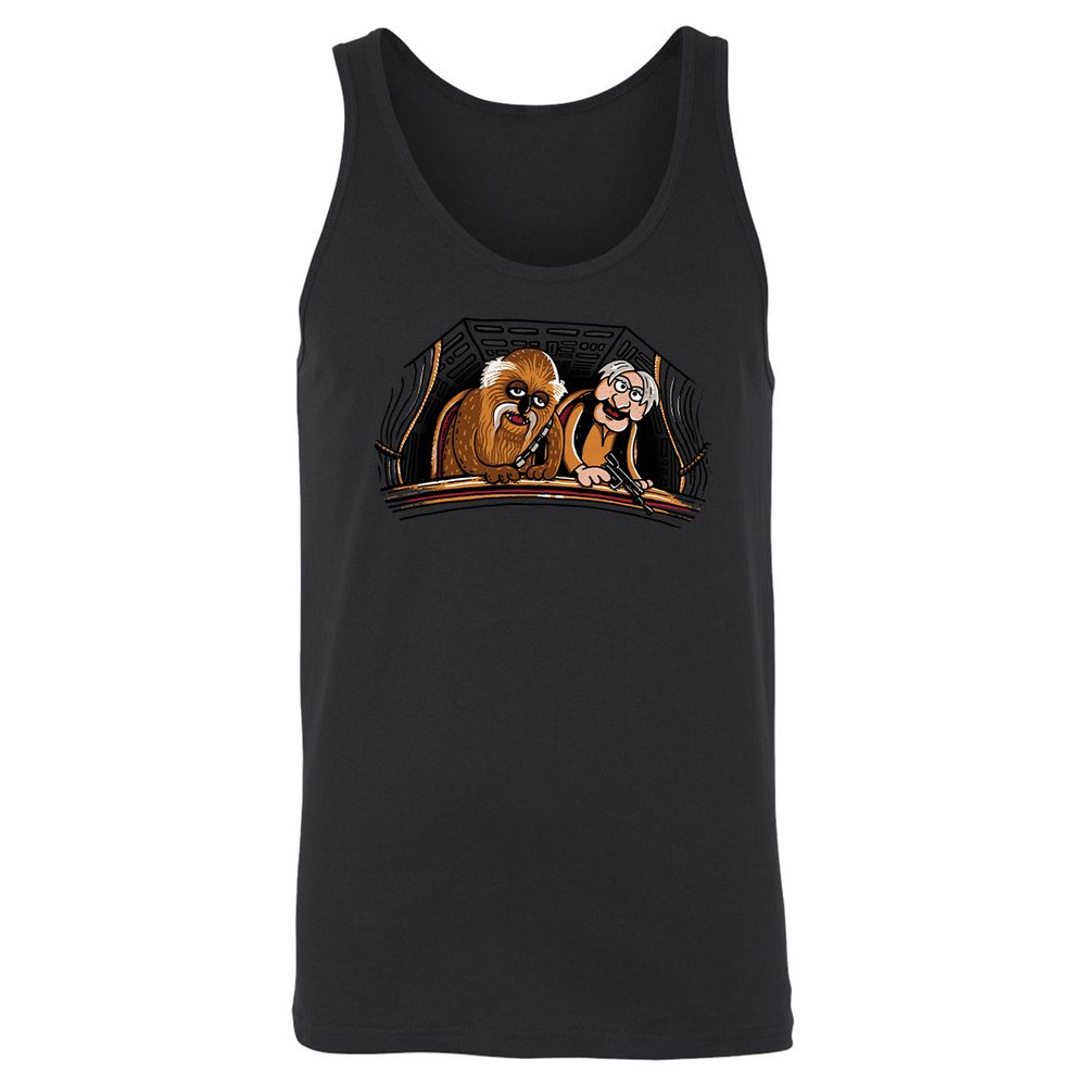 Unisex Jersey Tank - 4MDMRGFX - Black - 1