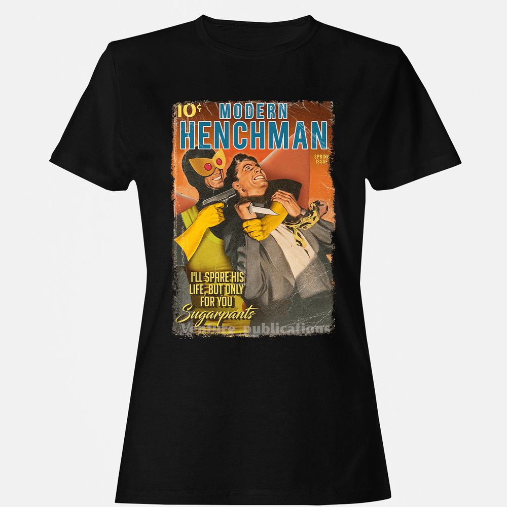 Women's T-Shirt - 8APBUFMH - Black - 1