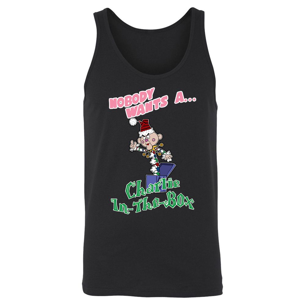 Unisex Jersey Tank - LUR51ZZ9 - Black - 1