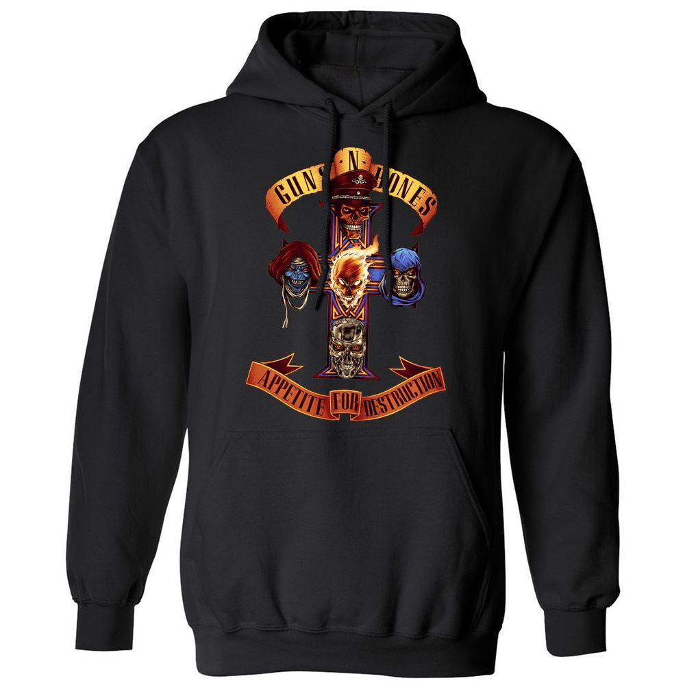 Classic Unisex Hoodie - MB8NSZLB - Black - 1