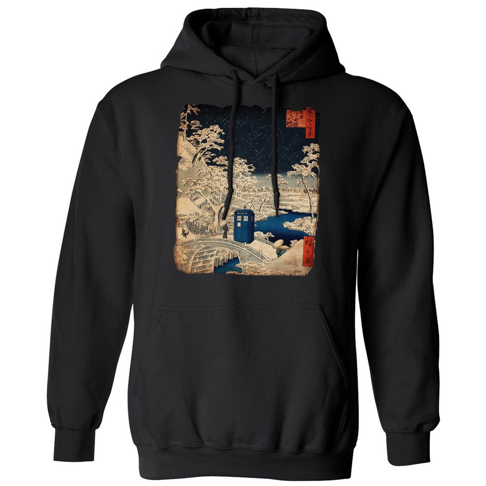 Classic Unisex Hoodie - HJ3KZJ1T - Black - 1