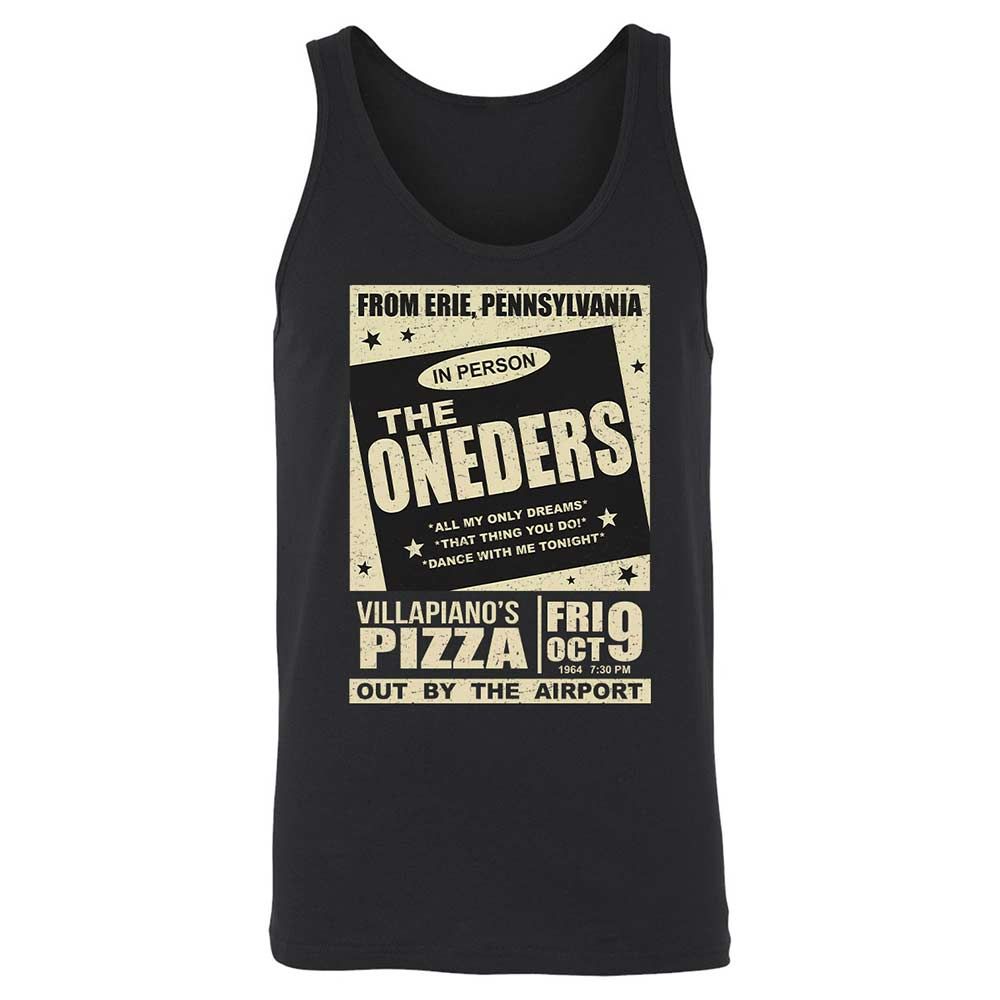 Unisex Jersey Tank - T8A1WL54 - Black - 1