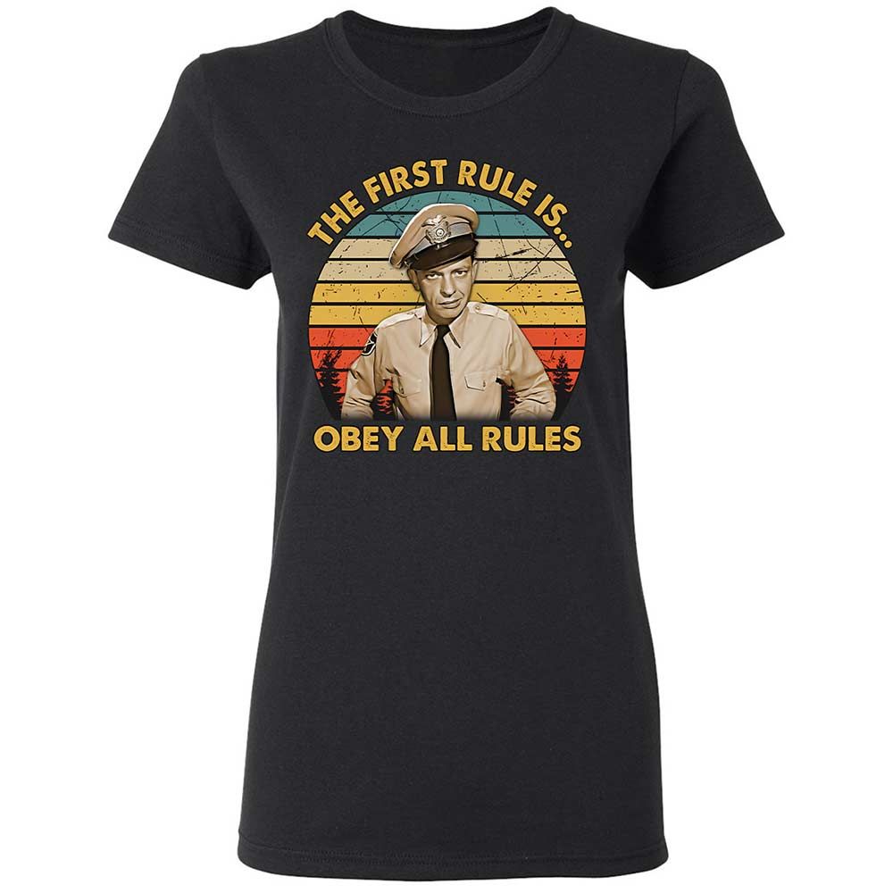 Women's T-Shirt - WSVGQ947 - Black - 1