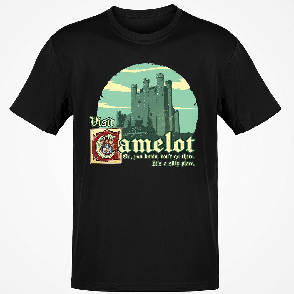 Classic Unisex T-Shirt - QT4TKWXG - Black - 1