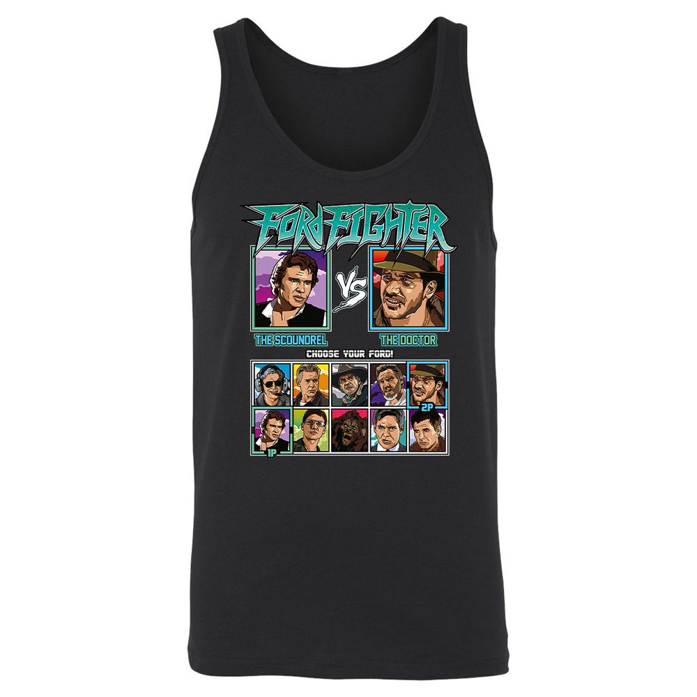 Unisex Jersey Tank - J5BZBGQW - Black - 1