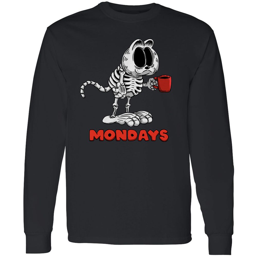 Long Sleeve T-Shirt - EZGPTWYH - Black - 1