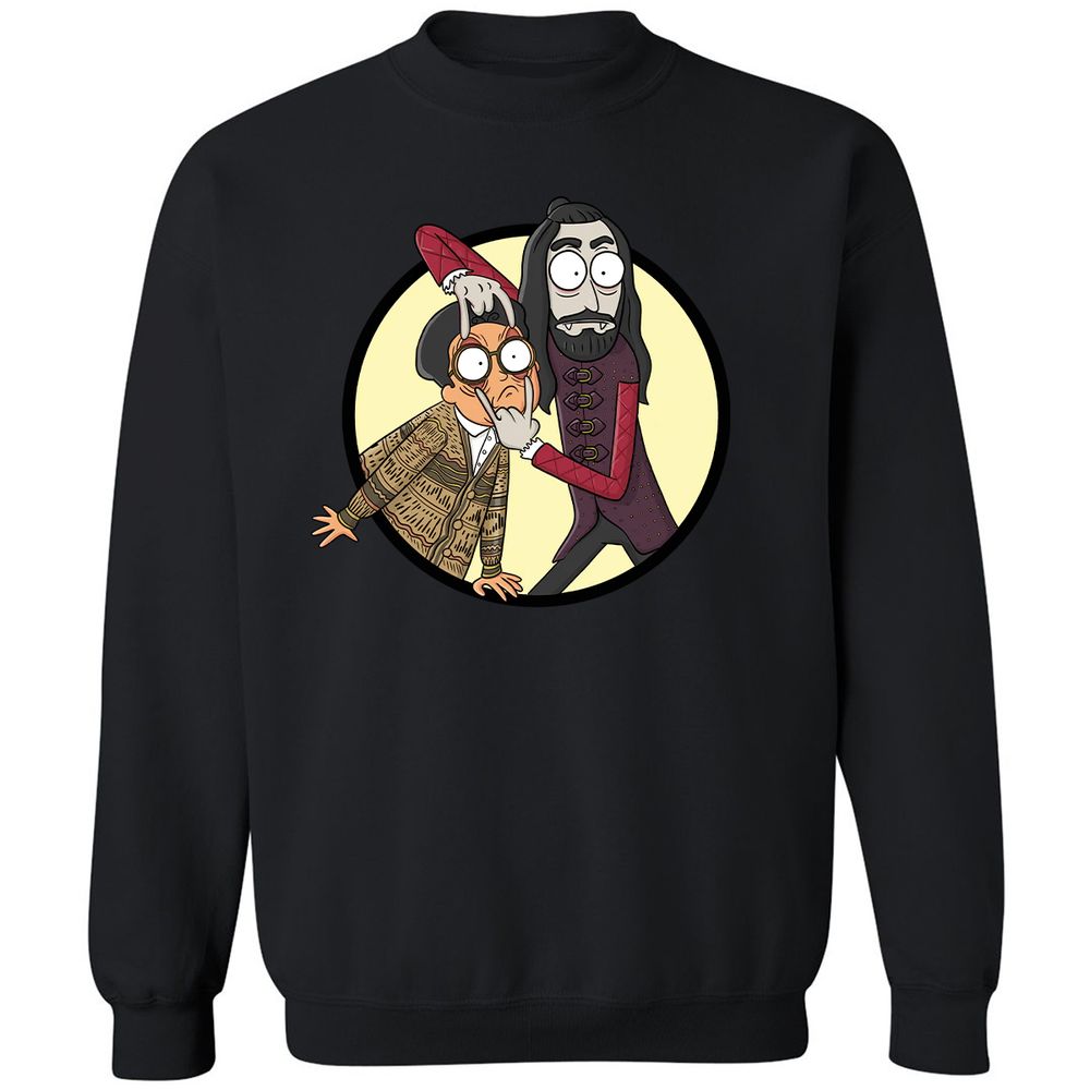 Classic Unisex Sweatshirt - 8QGTPZHX - Black - 1
