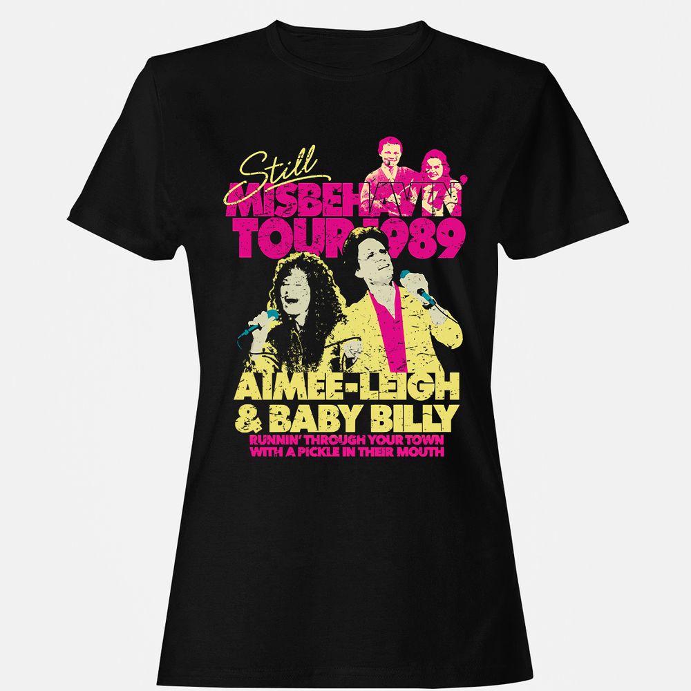 Women's T-Shirt - 5JUTXZDU - Black - 1