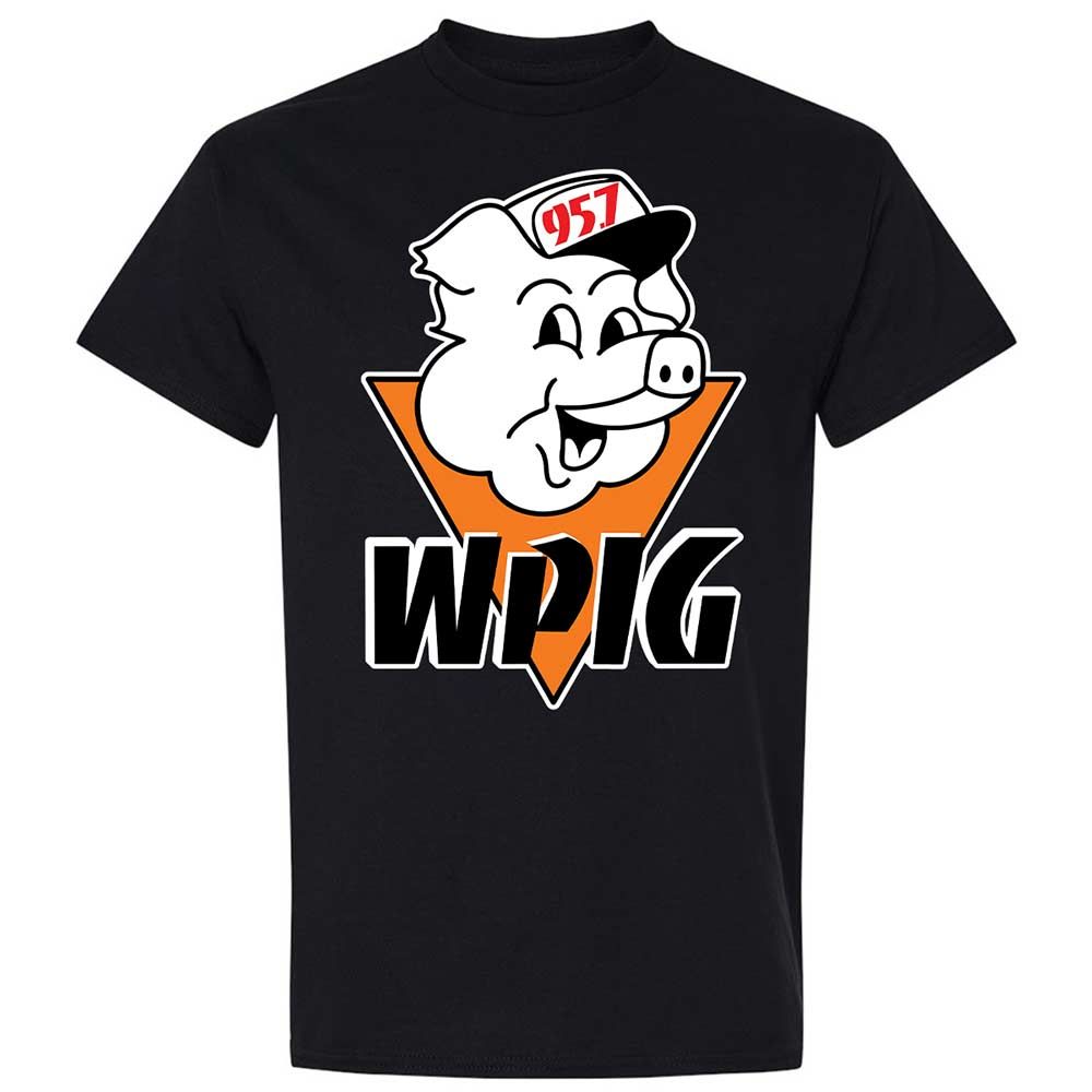 Wpig 95.7 Radio Station - Black - 1