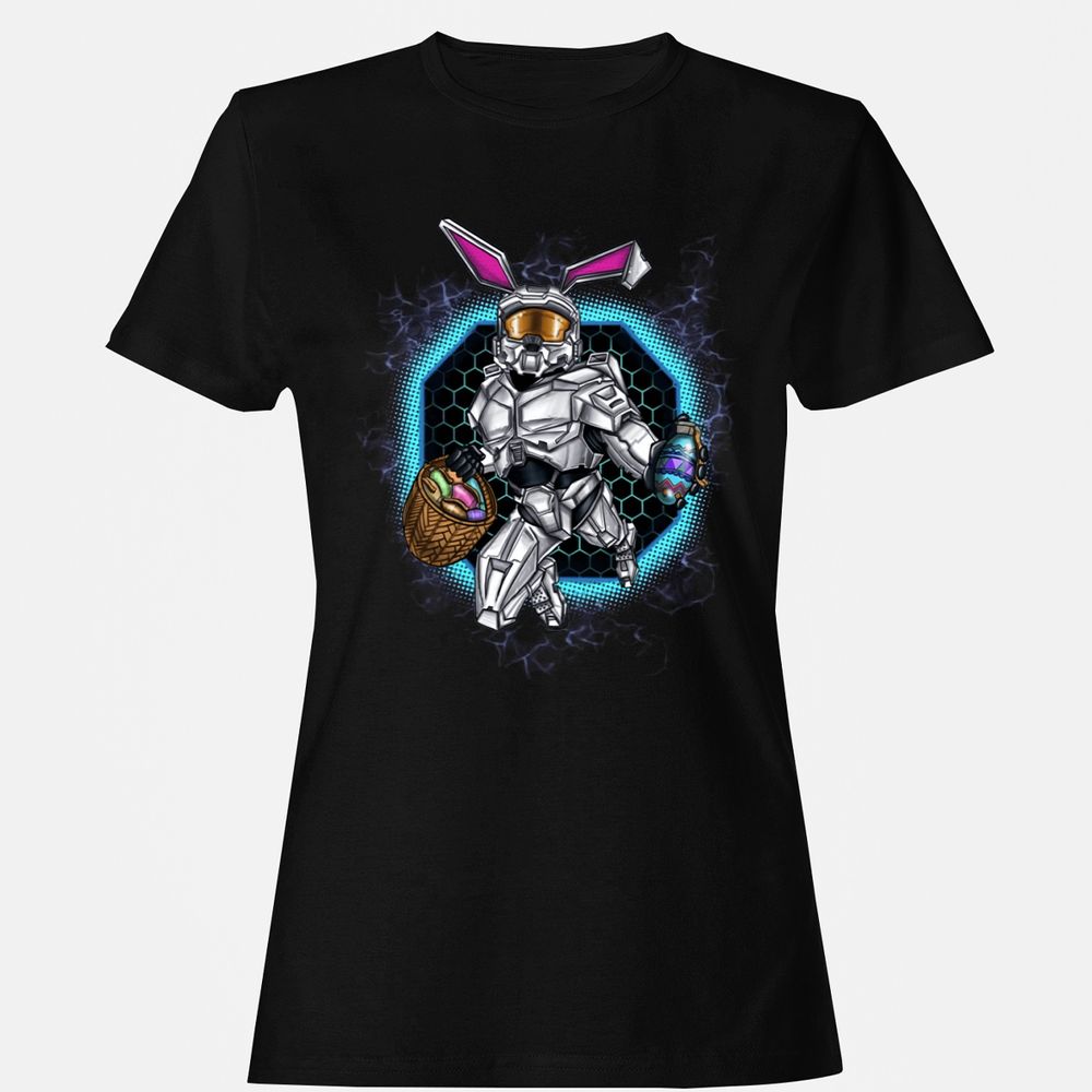 Women's T-Shirt - ZZELSJLX - Black - 1
