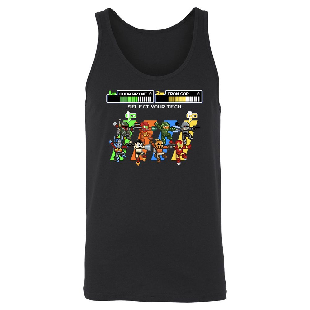 Unisex Jersey Tank - N78LZNKG - Black - 1