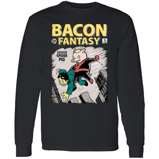 Long Sleeve T-Shirt - LLA2ME4K - Black - 1