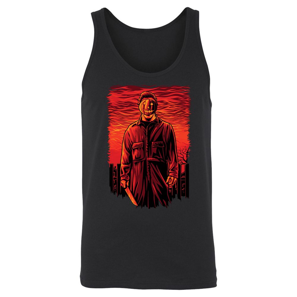 Unisex Jersey Tank - N4C8E6AY - Black - 1