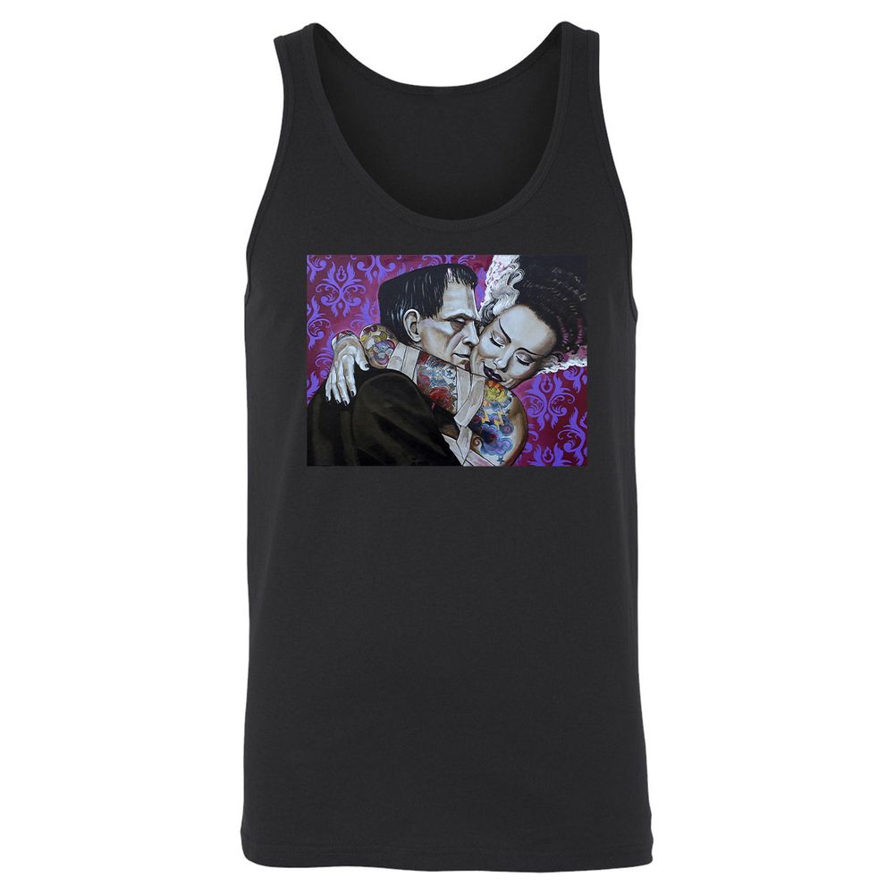 Unisex Jersey Tank - P7J1ZJ5F - Black - 1